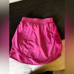 Lululemon Sonic Pink Hotty Skirt